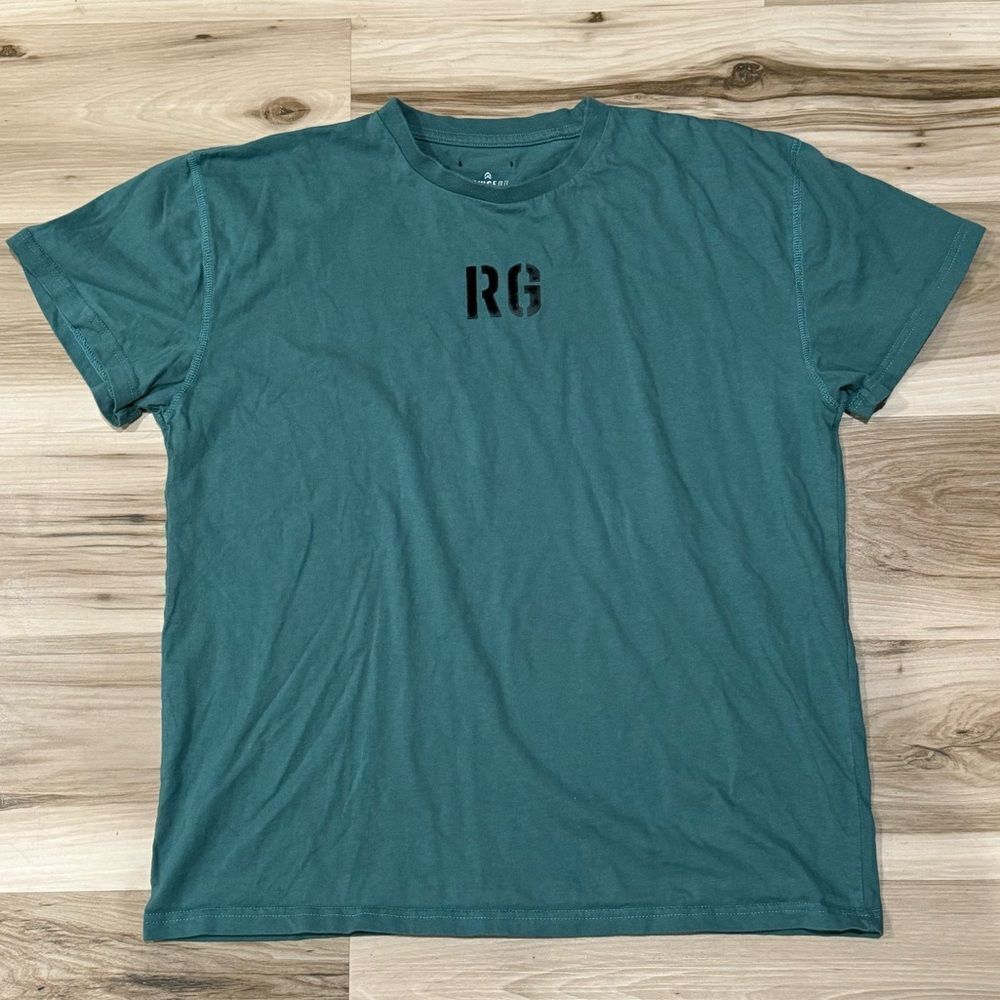 Rawgear Teal Short Sleeve Tee Shirt Men’s Small